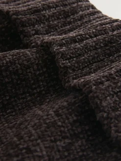 New Next Chenille Beanie Hat Chocolate Brown