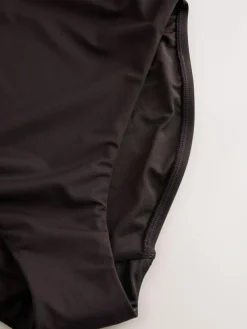 New Next Chocolate Brown Dd+ Wired Scoop Neck Tummy Control Swimsuit