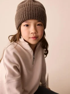 Clearance Next Chocolate Brown Fluffy Beanie (1-16yrs)