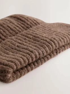 Clearance Next Chocolate Brown Fluffy Beanie (1-16yrs)