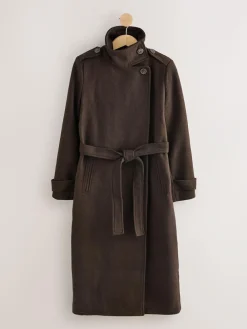 Next Formal Funnel Neck Coat^Women Coats & Jackets|Coats & Jackets