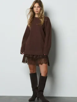 Next 2-In-1 Soft Touch Jumper Lace Skirt^Women Knitwear|Knitwear