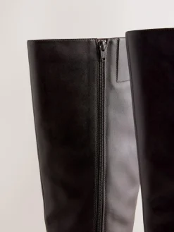 Next Forever Comfort® Flat Chisel Toe Knee High Boots^Women Boots & Wellies|Boots