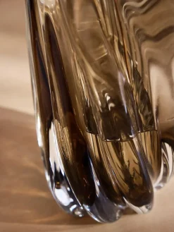 Next Chocolate Brown N. Premium Swirl Vase