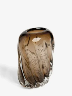 Next Chocolate Brown N. Premium Swirl Vase