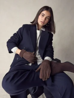 Next N. Premium Leather Sheepskin Gloves^Women Hats, Gloves & Scarves|Hats, Gloves & Scarves