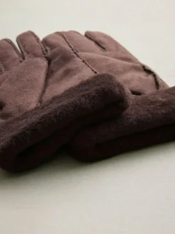 Next N. Premium Leather Sheepskin Gloves^Women Hats, Gloves & Scarves|Hats, Gloves & Scarves