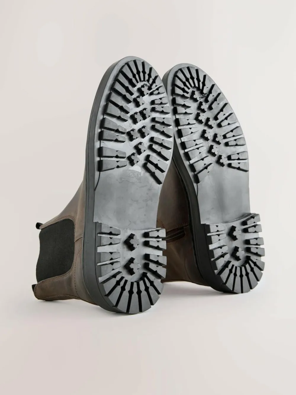 Discount Next Forever Comfort® Round Toe Chelsea Boots Chocolate Brown Oiled Leather