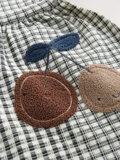 Next Chocolate Brown Short Sleeve Jersey Dress (3mths-7yrs)