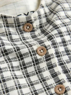 Next Chocolate Brown Short Sleeve Jersey Dress (3mths-7yrs)