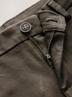 Next Chocolate Brown Skinny Fit Stretch Chino Trousers (3-17yrs)