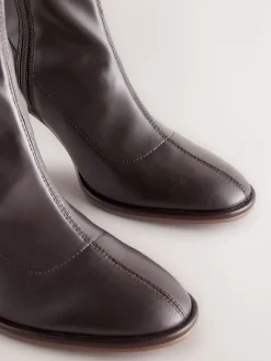 Next Standard/Wide Fit Forever Comfort® Round Toe Sock Boots^Women Boots & Wellies|Boots