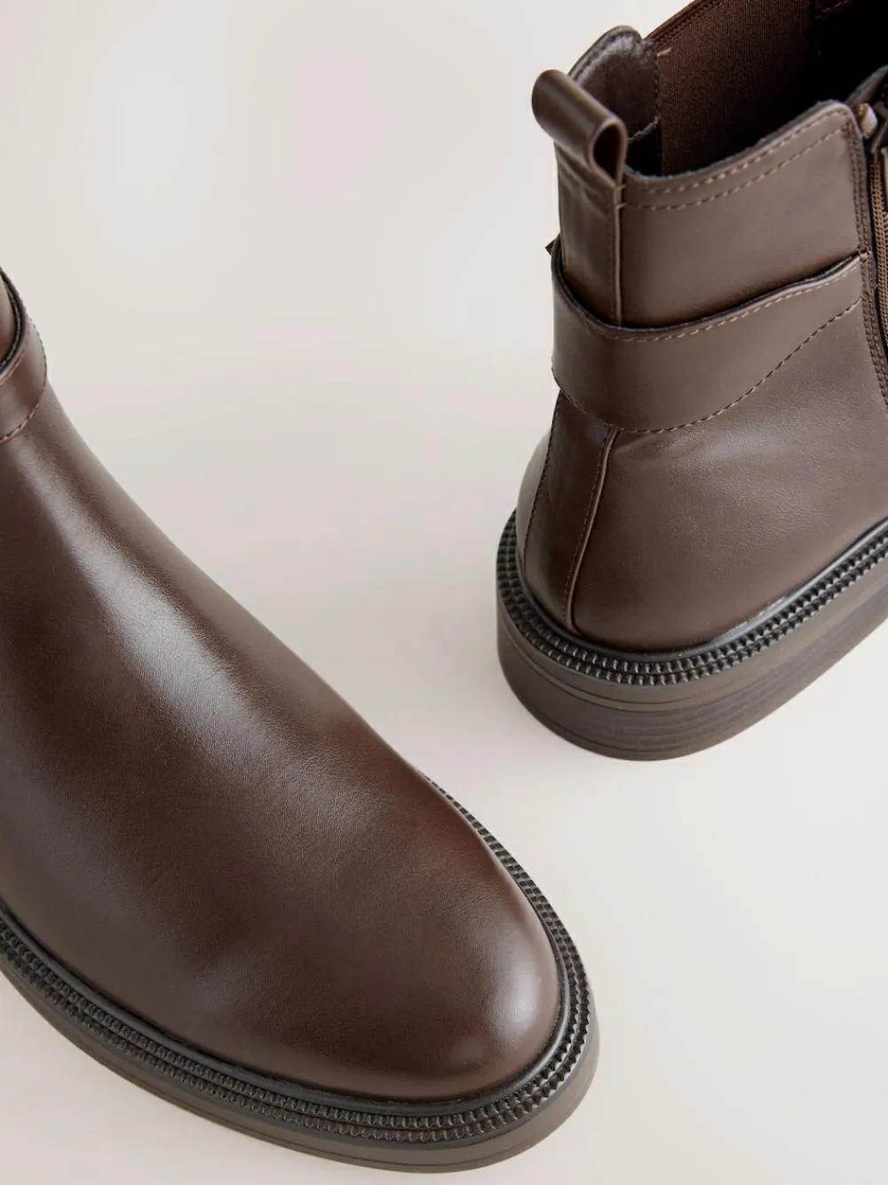 Next Standard/Wide Fit Buckled Chelsea Boots^Women Wide Fit & Extra Wide Fit|Boots & Wellies