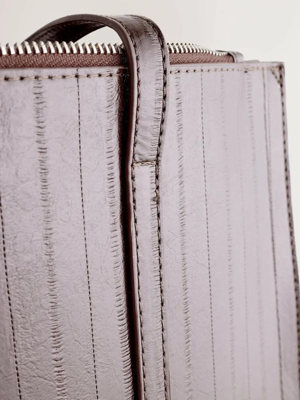 Online Next Structured Tote Bag Chocolate Brown