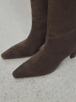 Next Forever Comfort® Knee High Chisel Toe Heeled Boots^Women Boots & Wellies|Boots