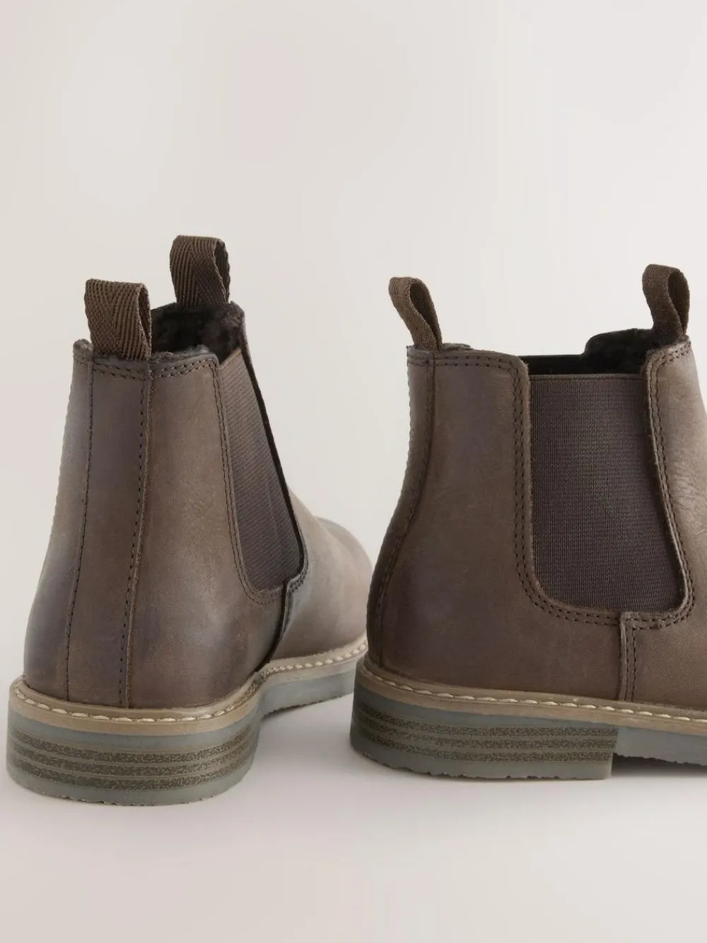 Next Wide Fit (G) Leather Chelsea Boots^BOY Boots|Boots