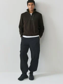 Next Zip Neck Utility Style Polar Fleece^ Sweatshirts & Hoodies|Sweatshirts & Hoodies