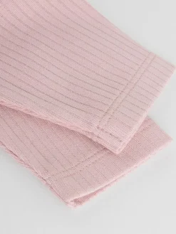 Next Chocolate Pink Long Sleeve Baby Bodysuits 5 Pack^ Newborn Clothing|Baby Girls