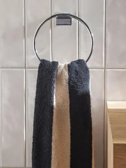 Clearance Next Moderna Towel Rail Ring Chrome