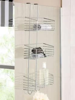 Next Over Door Three Tier Shower Caddy^ Bathroom Accessories