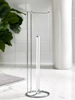 Next Chrome Wire Toilet Roll Holder^ Bathroom Accessories