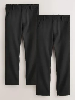 Clarks 2 Pack Regular Fit Fastening School Trousers^BOY Tznius Pants