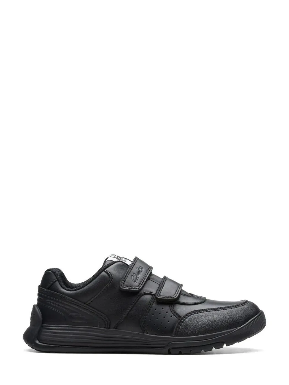 Best Clarks Black Multi Fit Kids Cica Star Orb Trainers