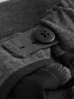 Clearance Clarks 2 Pack Regular Fit Fastening School Trousers Grey