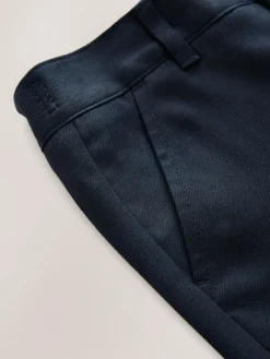 Clarks 2 Pack Regular Fit Fastening School Trousers Navy