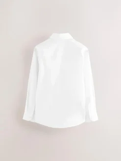 Discount Clarks Long Sleeve School Shirts 3 Pack White