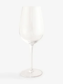 Best Next Clear Nova Crystal Set of 4 White Wine Glasses