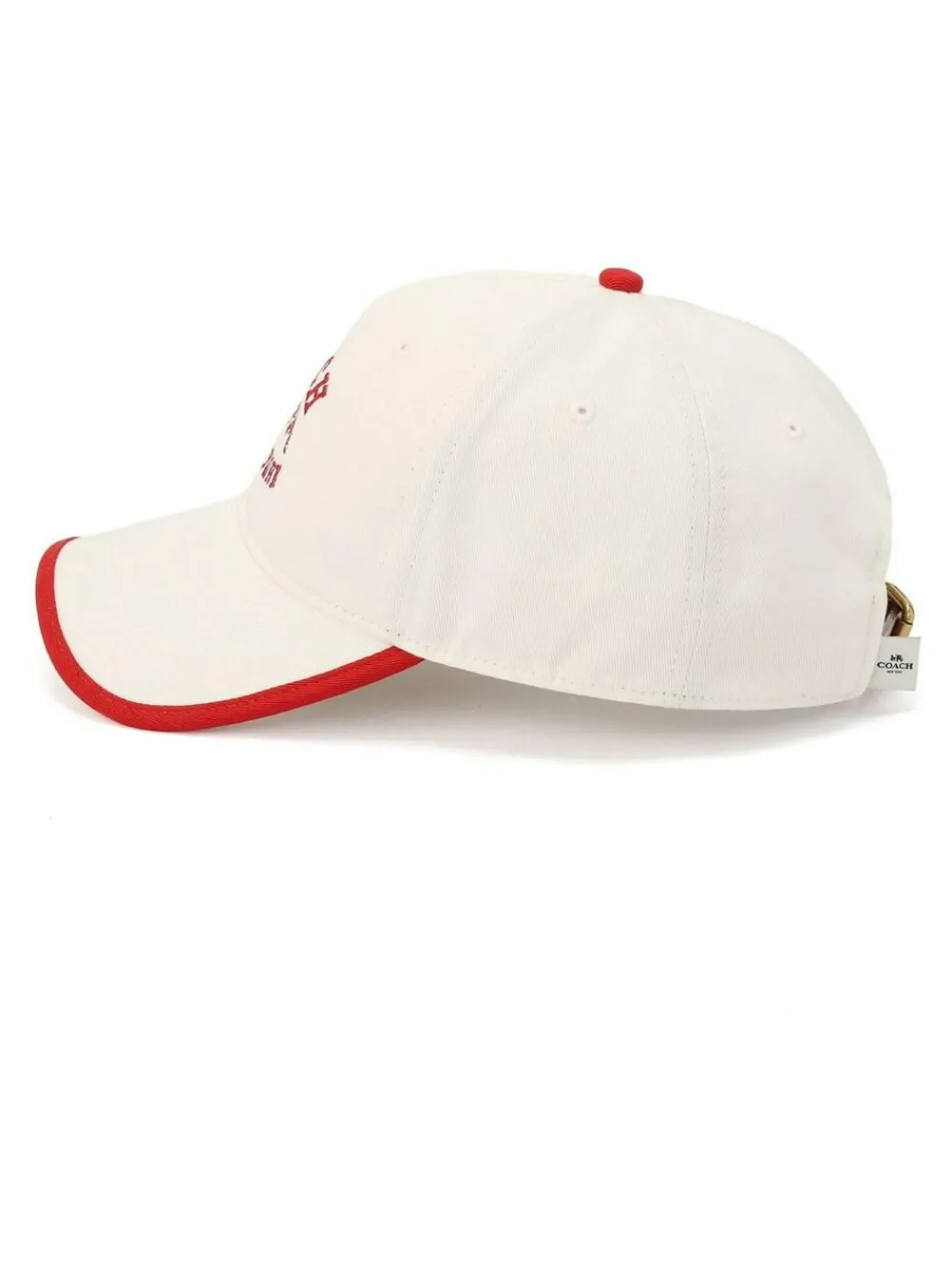 Coach White Horse And Carriage Baseball Hat^Women Hats