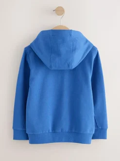 Sale Next Cobalt Blue 1 Pack Plain Zip Through Hoodie (3-16yrs)