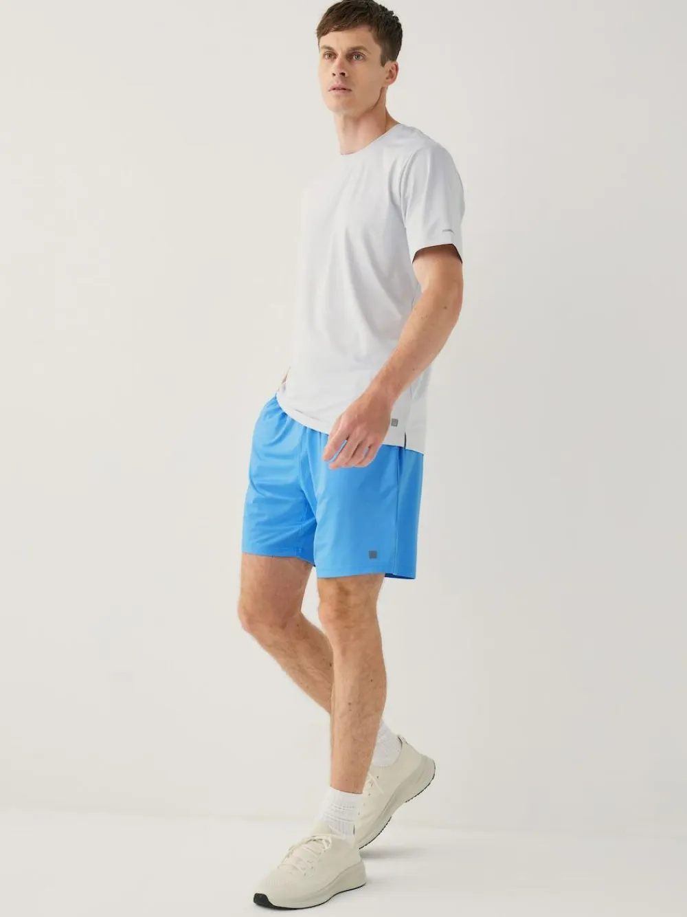 Discount Next Active Gym Textured Training Shorts Cobalt Blue