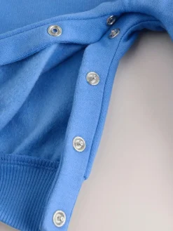 Clearance Next Cobalt Blue Baby Sweat Romper (0mths-3yrs)