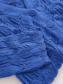 Sale Next Knitted Cardigan (3-16yrs) Cobalt Blue