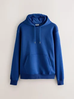 Next Cobalt Blue Regular Fit Heavyweight Cotton Rich Jersey Hoodie^ Sweatshirts & Hoodies|Sweatshirts & Hoodies