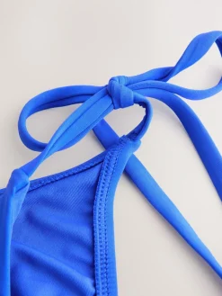 Next Cobalt Blue Tie Side Bikini Bottoms^Women Swimwear