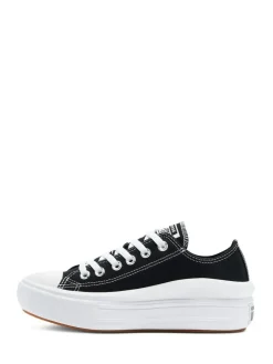 Outlet Converse All Star Move Chuck Ox Platform Trainers Black