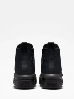 Best Converse Youth Chuck Taylor Move Trainers Black Chrome