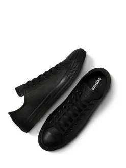 Converse Leather Chuck Ox Trainers Black