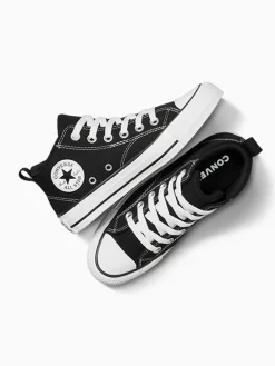Clearance Converse Malden Street Youth Trainers Black