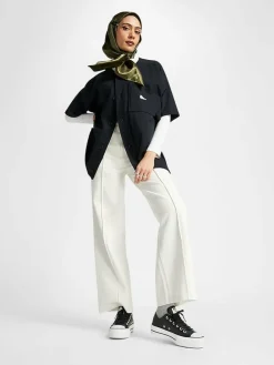 Online Converse Platform Lift Chuck Ox Leather Trainers Black