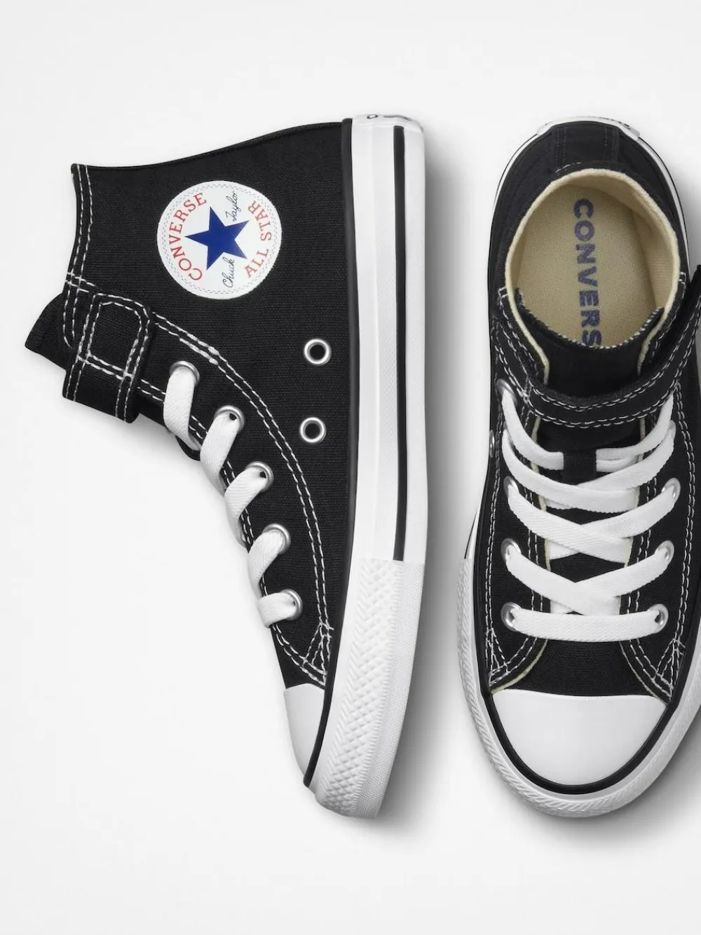 Outlet Converse 1V High Top Junior Trainers Black