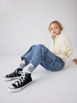 Converse Chuck Taylor High Top Junior Trainers^ Sneakers|Sneakers