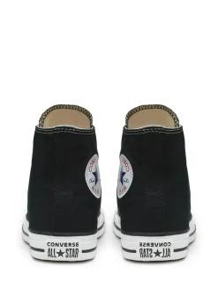 New Converse Black/White Wide Fit Chuck Taylor All Star High Trainers