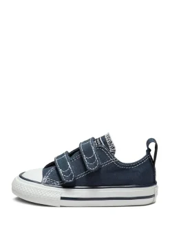 Online Converse Chuck Ox 2V Infant Trainers Blue