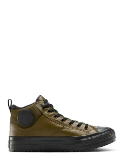 Outlet Converse Chuck Taylor All Star Malden Street Mid Top Trainers Brown