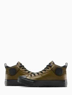 Outlet Converse Chuck Taylor All Star Malden Street Mid Top Trainers Brown