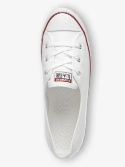 Discount Converse Ballet Lace Trainers White
